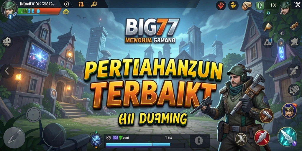 Screenshot menampilkan gameplay menarik dalam Tower Defense.
