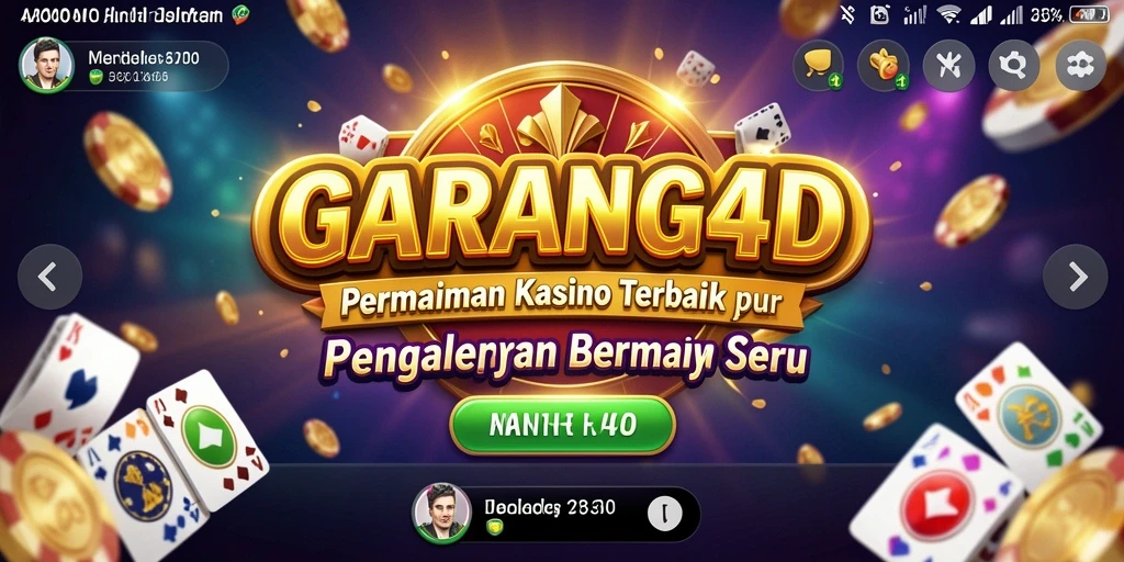 Screenshot gameplay menarik dari GARANG4D yang menunjukkan pengalaman Kasino.