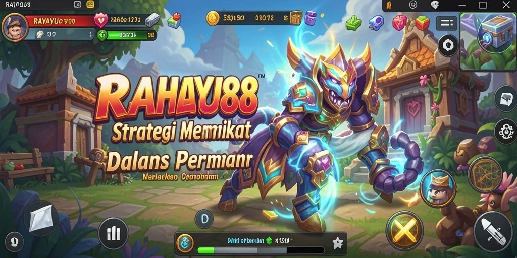 Tampilan gameplay RAHAYU88 yang memukau dengan strategi yang mendalam.