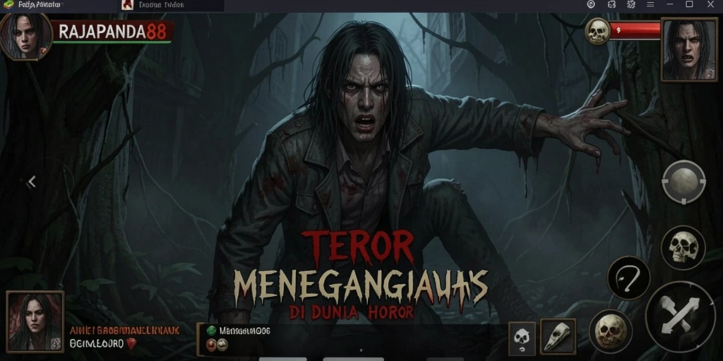 Screenshot gameplay menegangkan dari RAJAPANDA88.