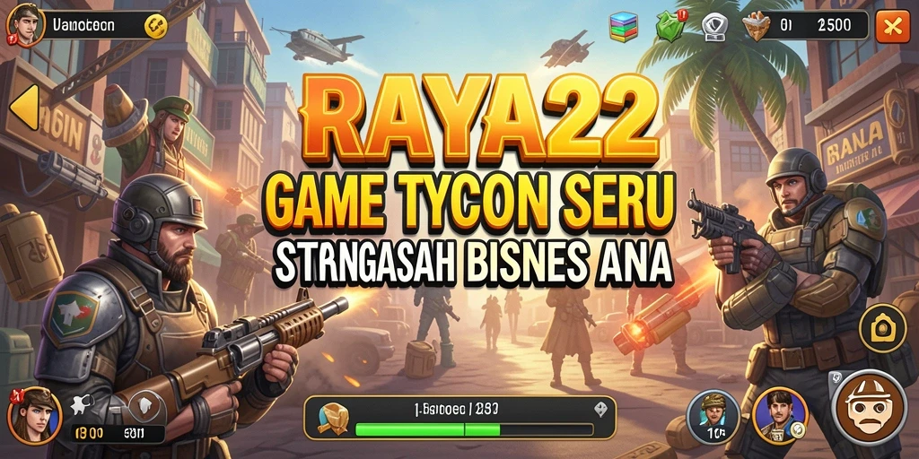 Tampilan gameplay seru dan menantang di RAYA22.