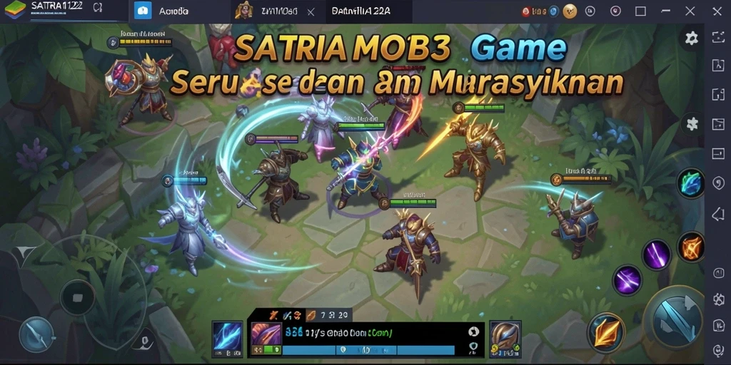 Gameplay seru dan menegangkan di SATRIA123.